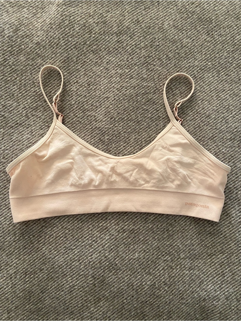 Patagonia Light Pink Wireless Bralette